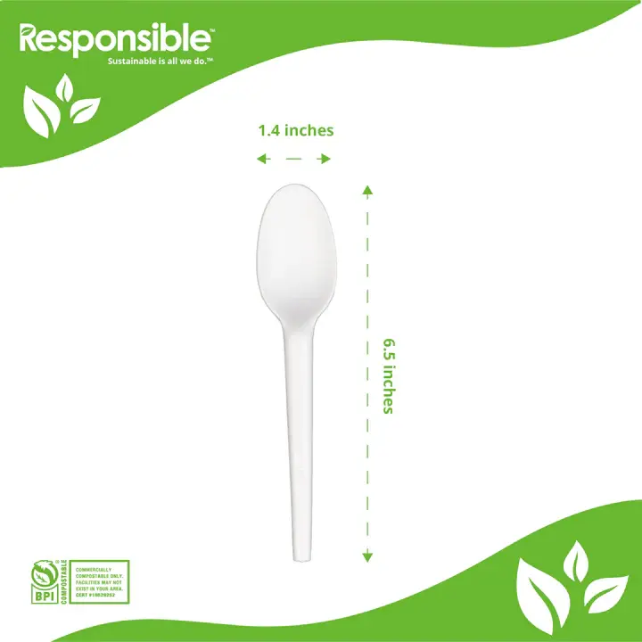 Thumbnail: Cutlery (White Colored PLA)