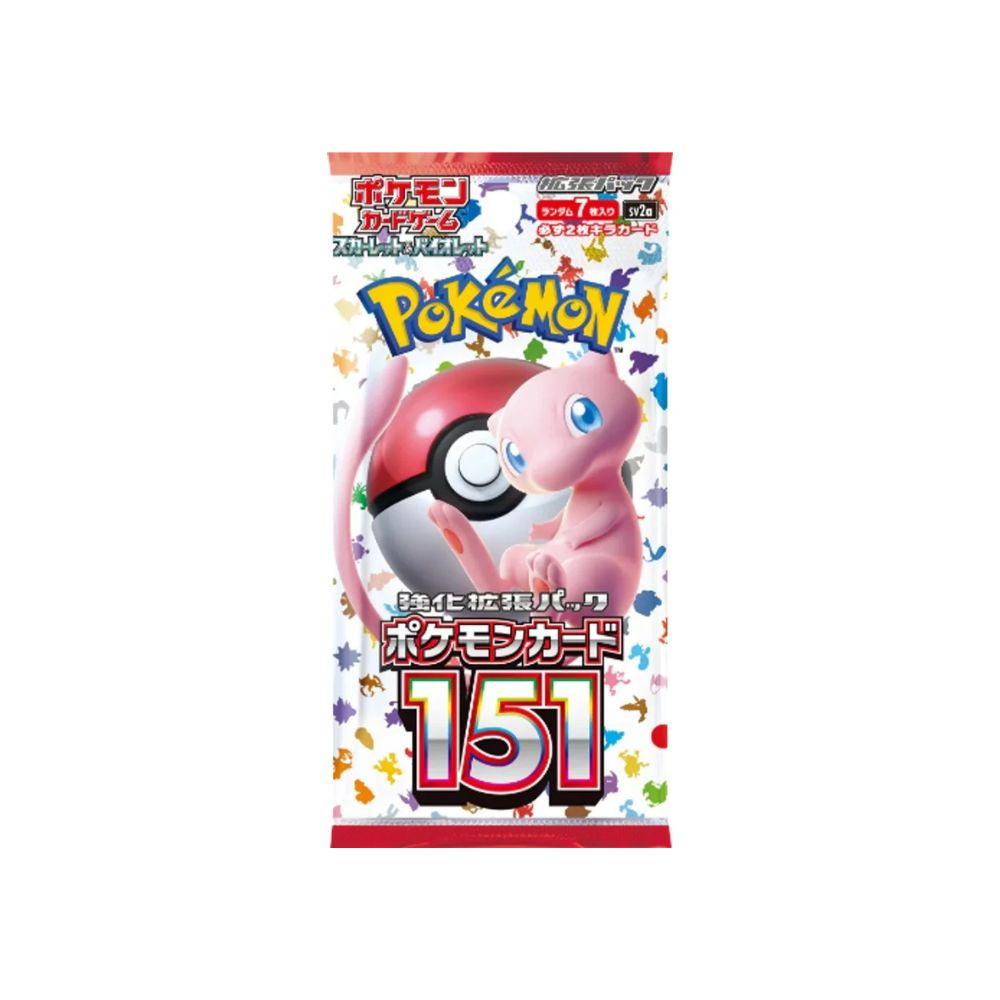 Pokemon 151 - Japanese Booster pack