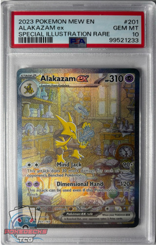Alakazam Ex 201 PSA 10 | Pokedeckstcg