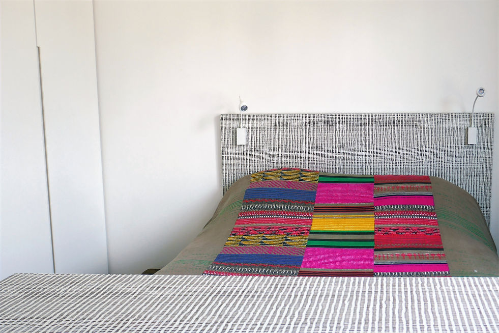 Conception d'une chambre graphique et ethnique