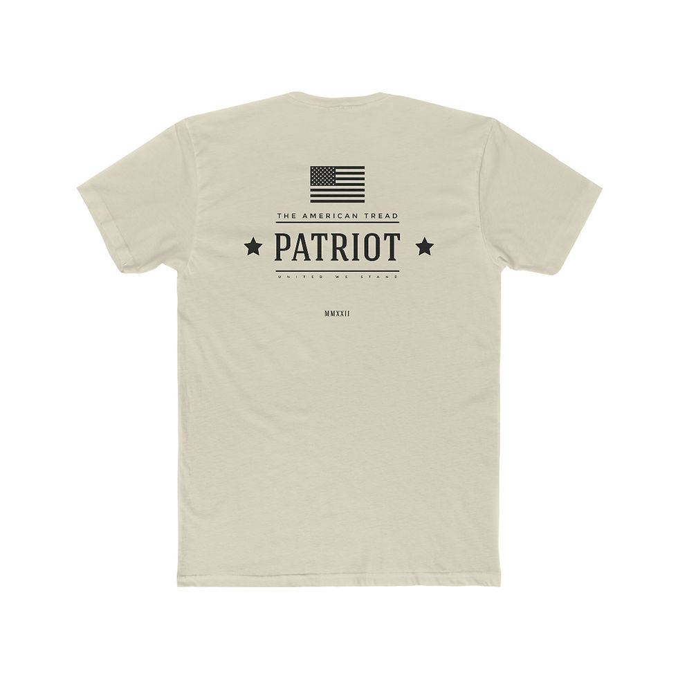 Thumbnail: #18 Tat Patriot - Men's Cotton Crew Tee