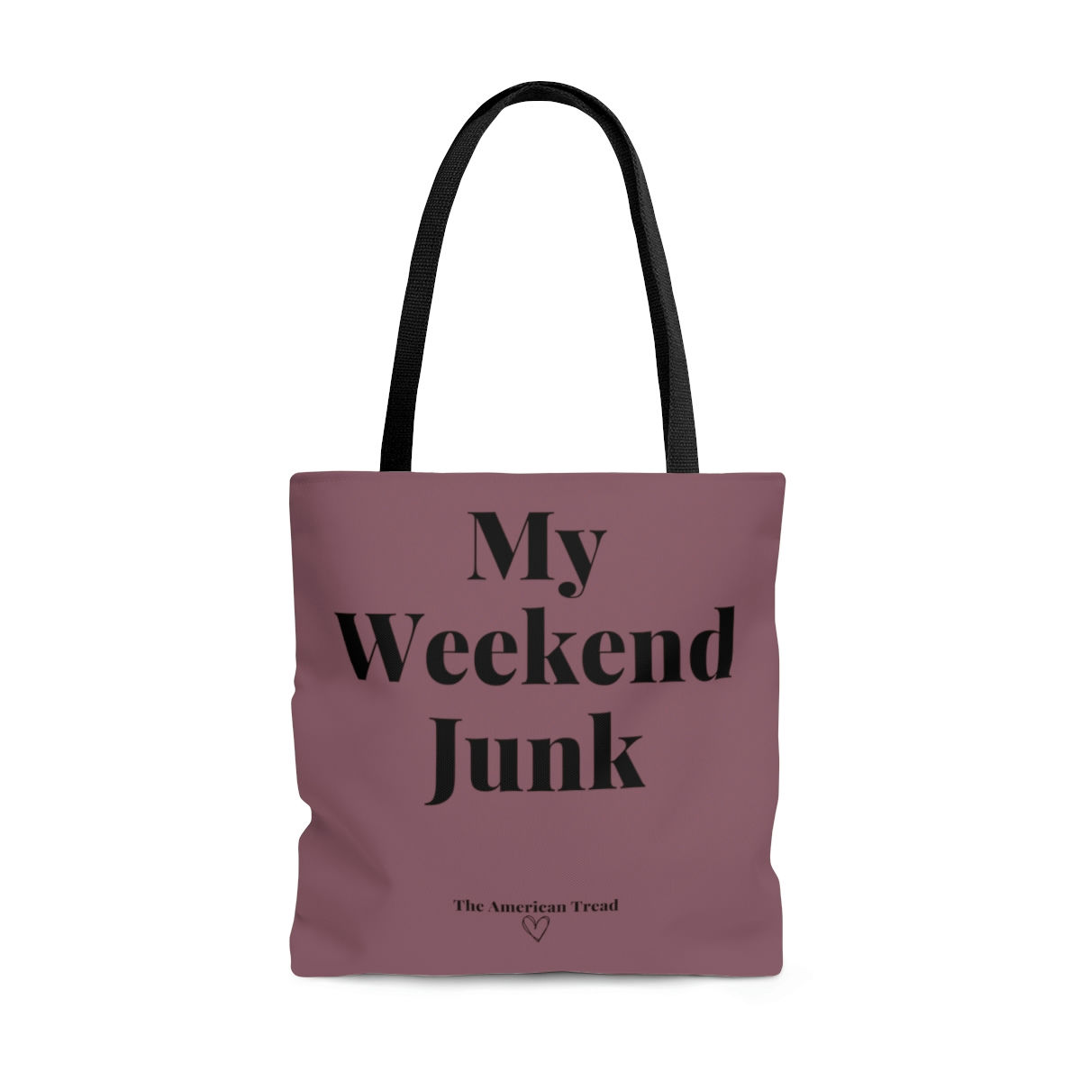 My Weekend Junk Tote (Mauve Taupe)