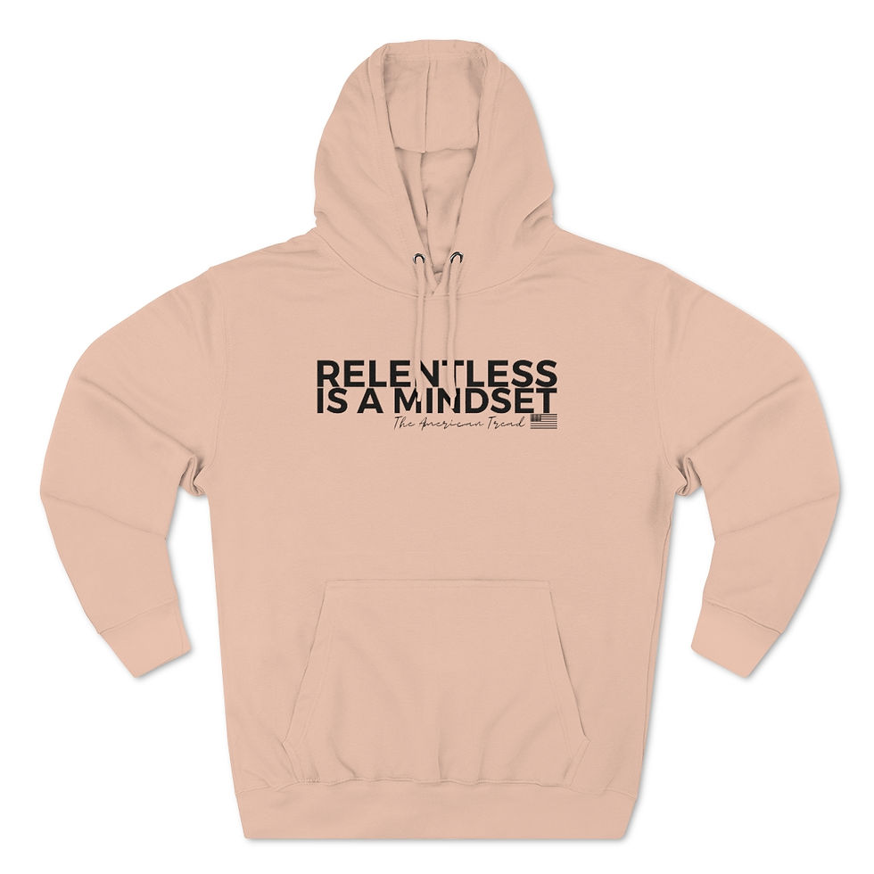 Thumbnail: #7 Relentless Mindset - Unisex Premium Pullover Hoodie