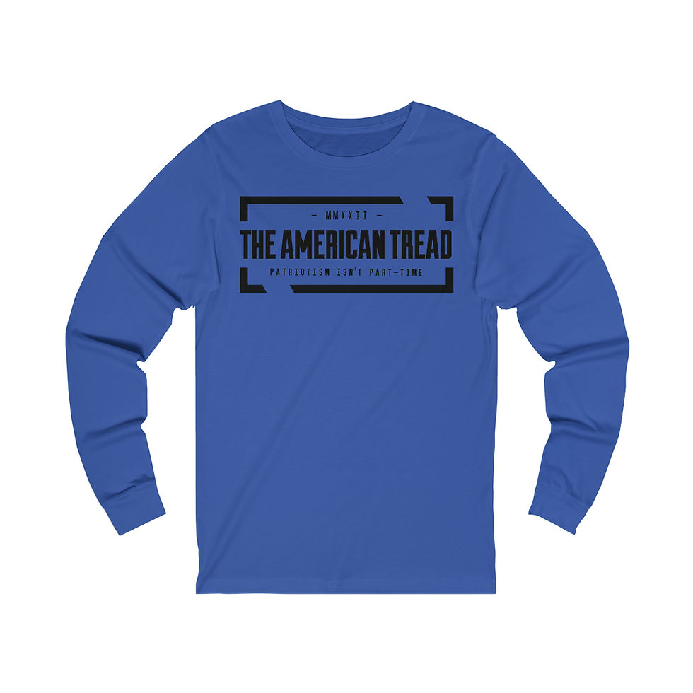 Thumbnail: #3 Tat Block - Unisex Jersey Long Sleeve Tee