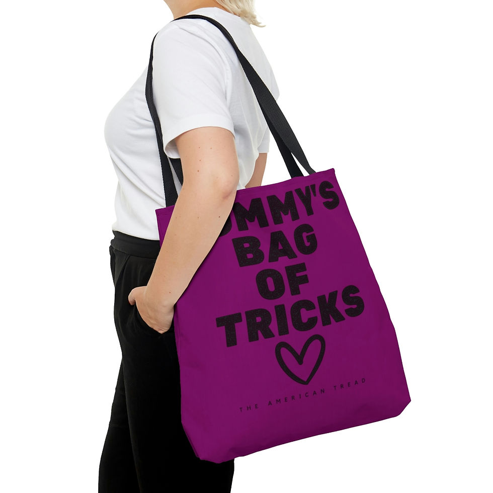 Thumbnail: Mommy's Tricks Tote (Bright Purple)