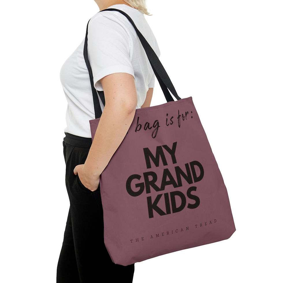 Thumbnail: Grandkid's Tote (Mauve Taupe)