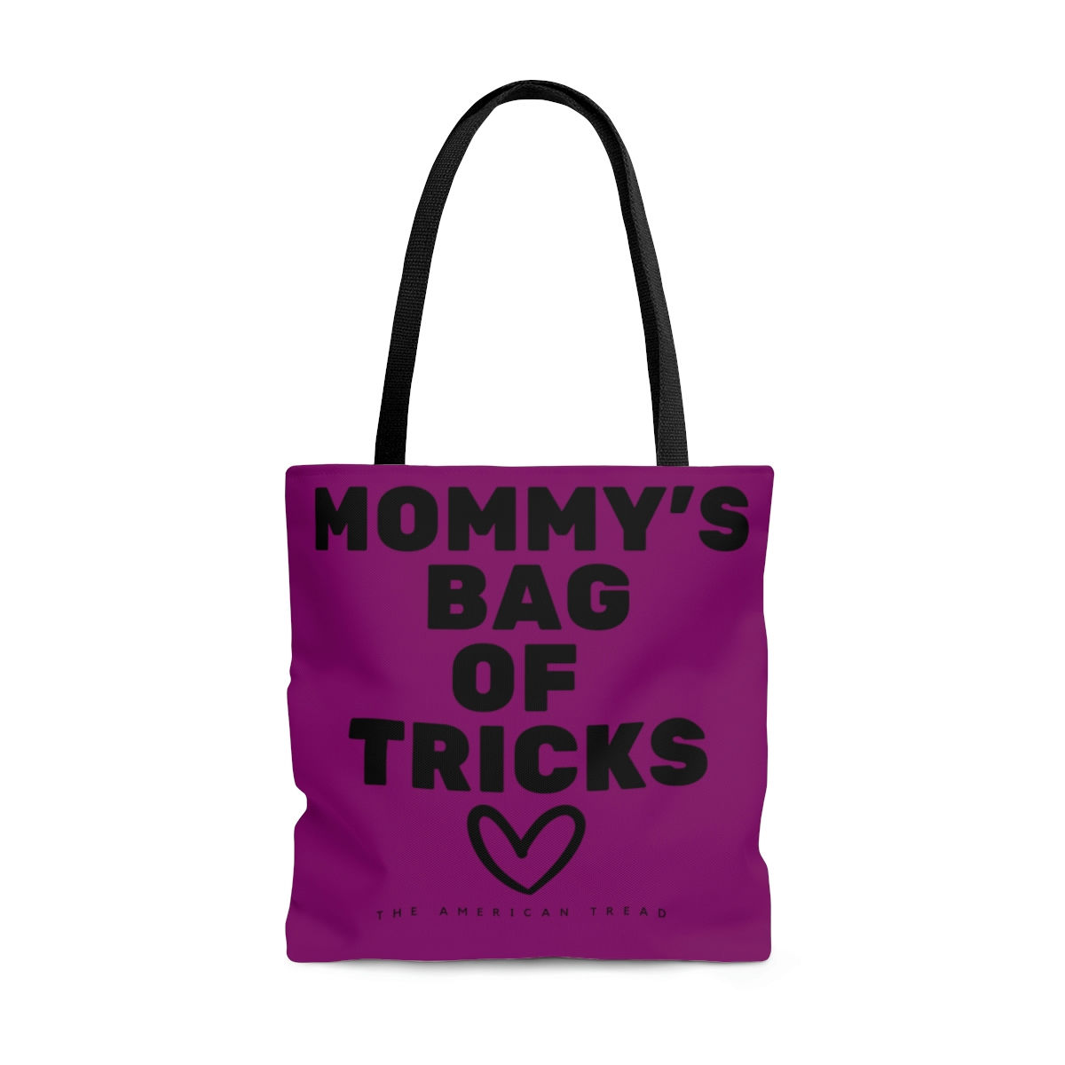 Mommy's Tricks Tote (Bright Purple)