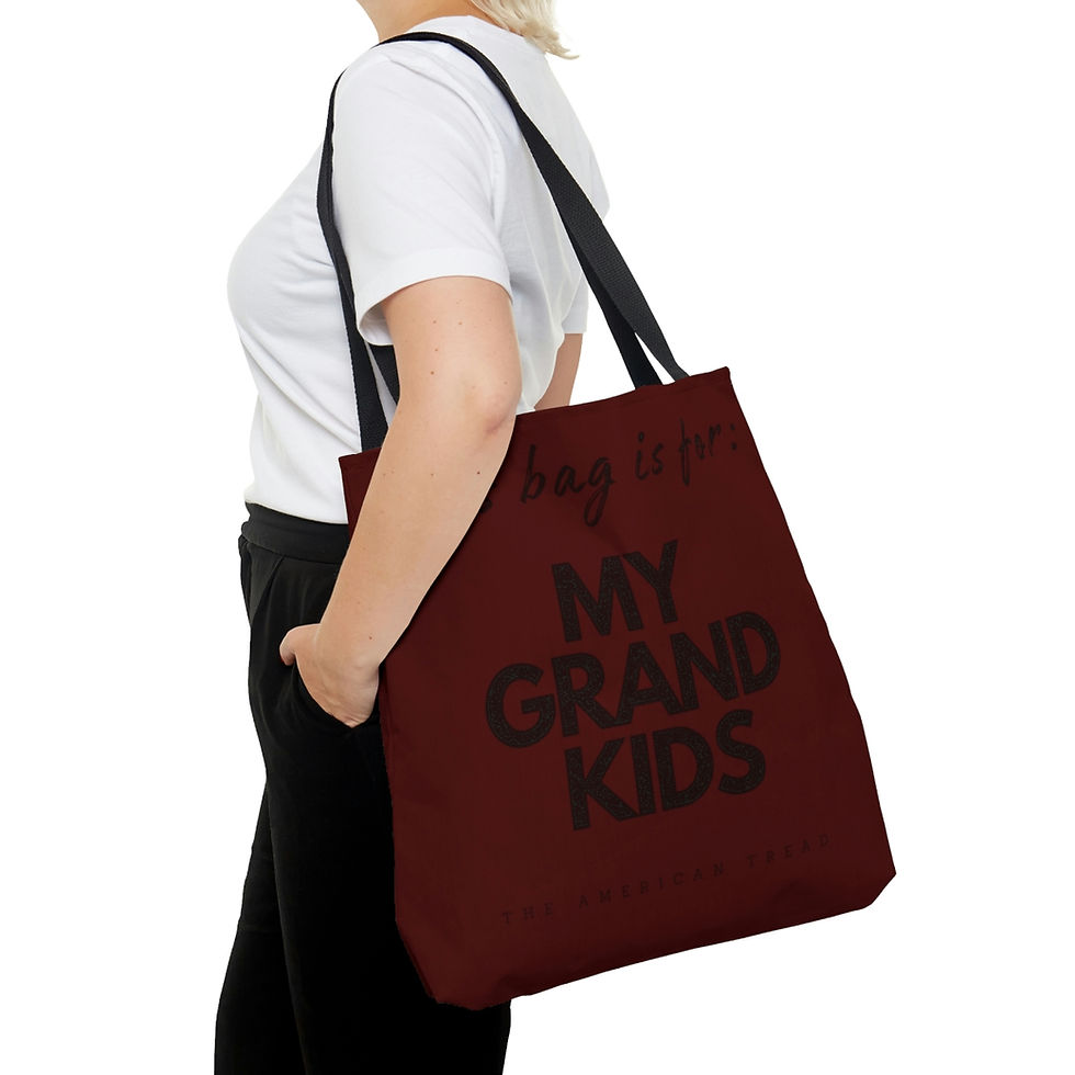 Thumbnail: Grandkid's Tote (Wine)