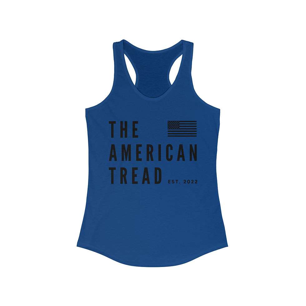 Thumbnail: #1 Original The American Tread - Women's Ideal Racerback Tank