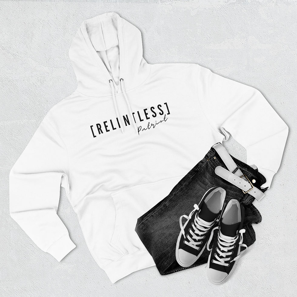 Thumbnail: #10 Relentless Patriot - Unisex Premium Pullover Hoodie