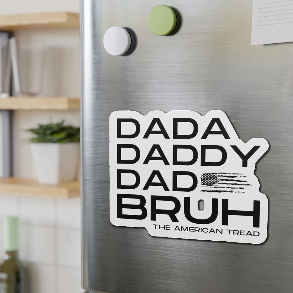 Thumbnail: Dada, Daddy, Dad, Bruh Die-Cut Magnet