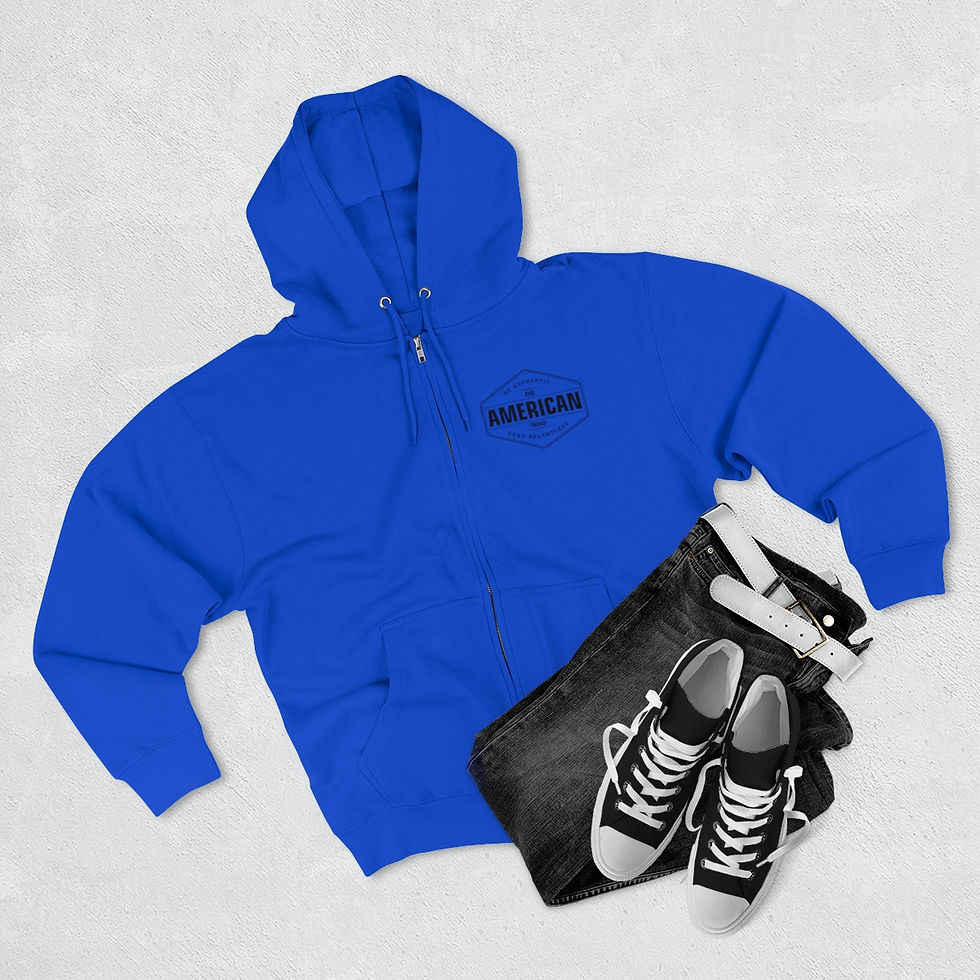 Thumbnail: #2 Be Authentic - Unisex Premium Full Zip Hoodie