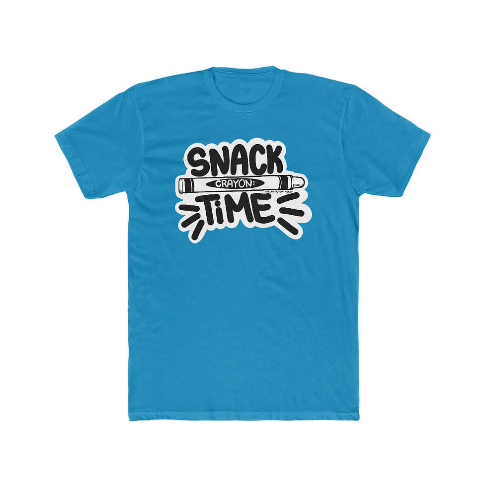 Thumbnail: The Official Snack Time Tee Colorless - Cotton Crew