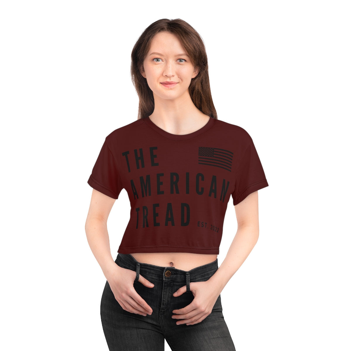 #1 Original The American Tread - Crop Tee