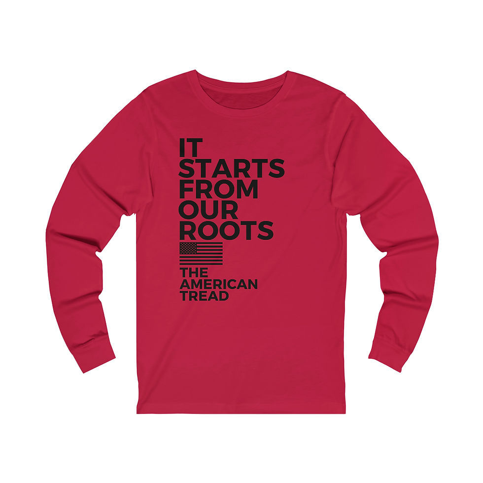 Thumbnail: #6 TAT Roots - Unisex Jersey Long Sleeve Tee