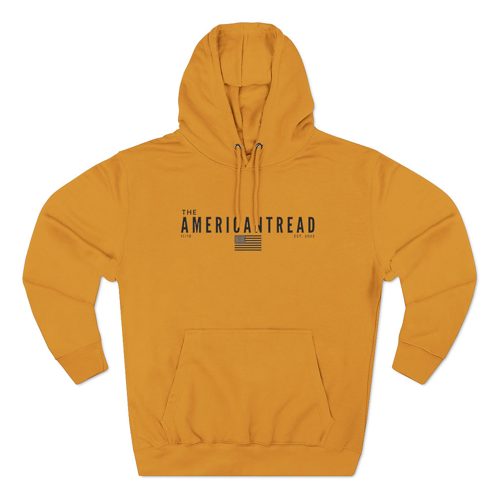Thumbnail: #15 American Tread Minimalist.02 - Unisex Premium Pullover Hoodie