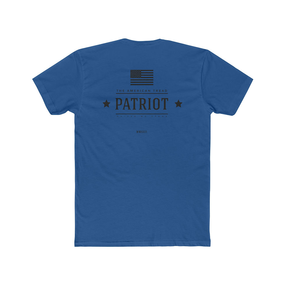 Thumbnail: #18 Tat Patriot - Men's Cotton Crew Tee