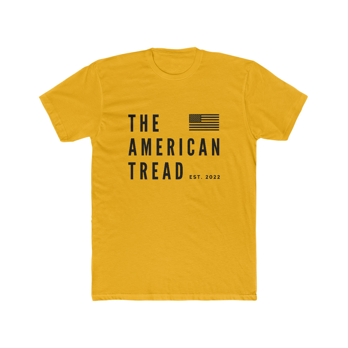 #1 Original The American Tread - Men's Cotton Crew Tee