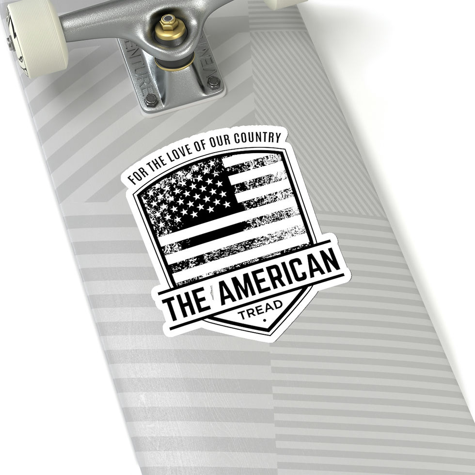 Thumbnail: The American Tread Shield Sticker