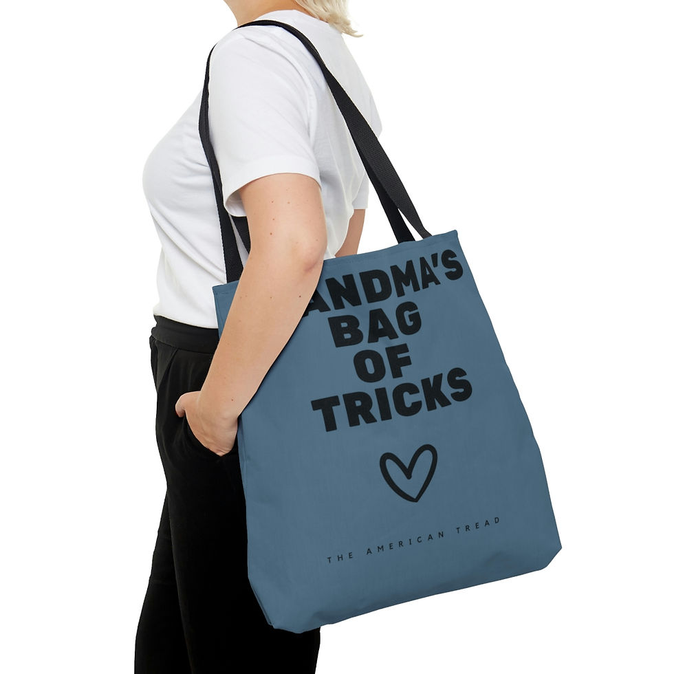 Thumbnail: Grandma's Tricks Tote (Stone)