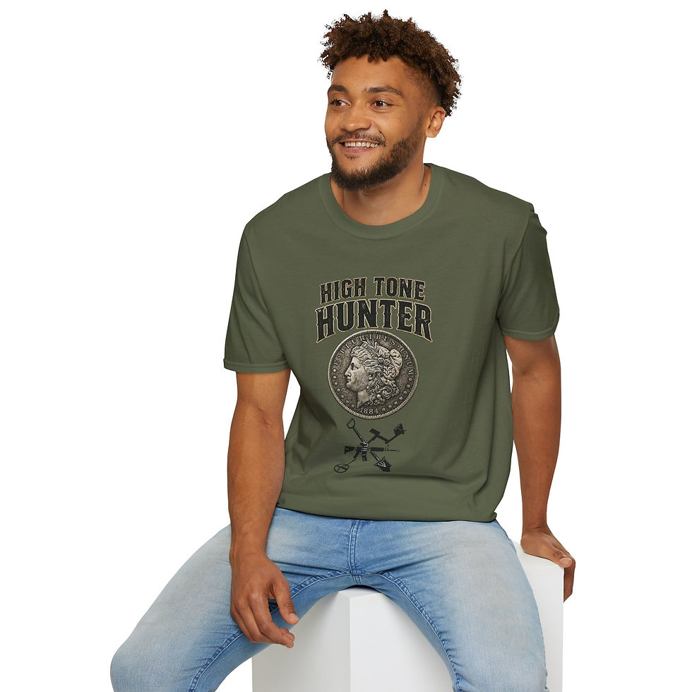 Thumbnail: High Tone Hunter — Metal Detecting Tee