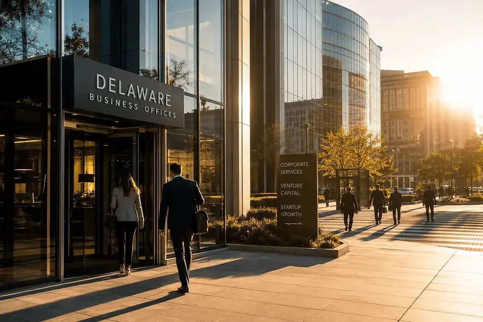 Delaware business environment preferred by venture capital-backed startups