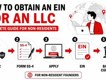 How to obtain EIN for LLC as a non-resident