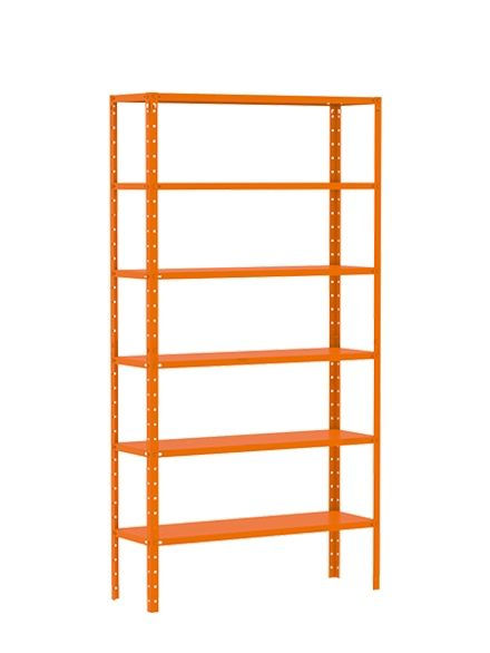 ESTANTE DUPLA FLEX LARANJA