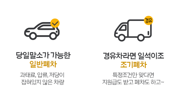일반폐차 조기폐차