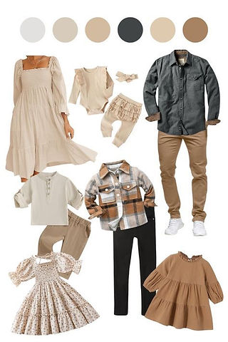 neutral christmas look