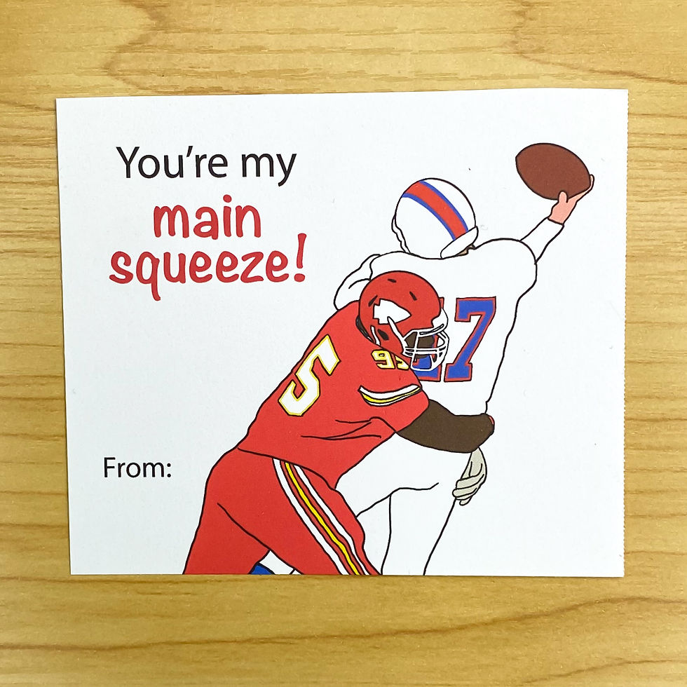 Thumbnail: Chiefs Valentines Digital File