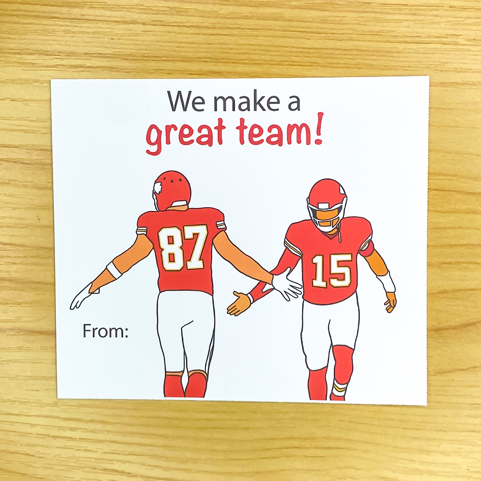 Thumbnail: Chiefs Valentines Digital File