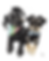 Thumbnail: Pet Portrait - 2 Pets