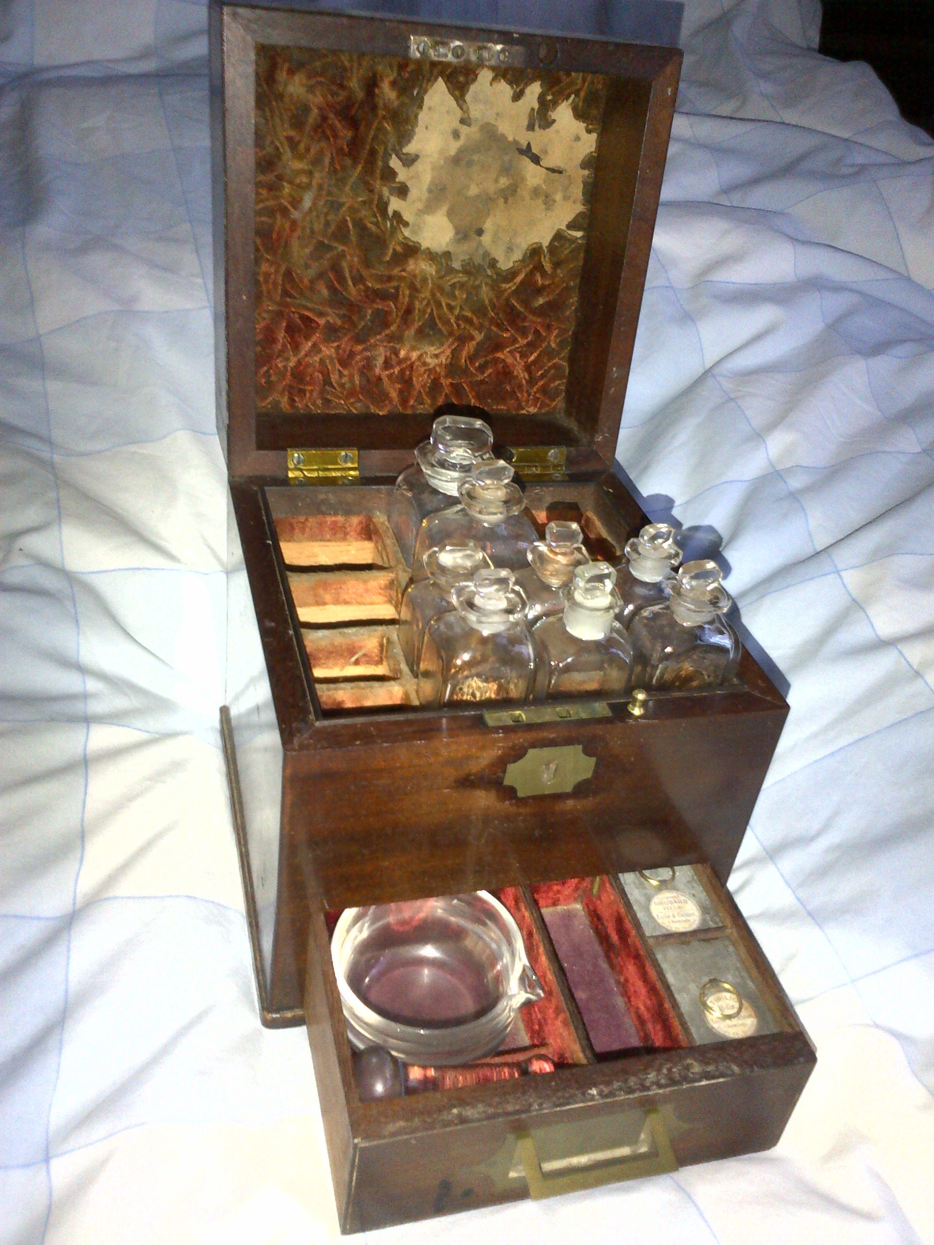 Early 18th Century Apothecary Box
