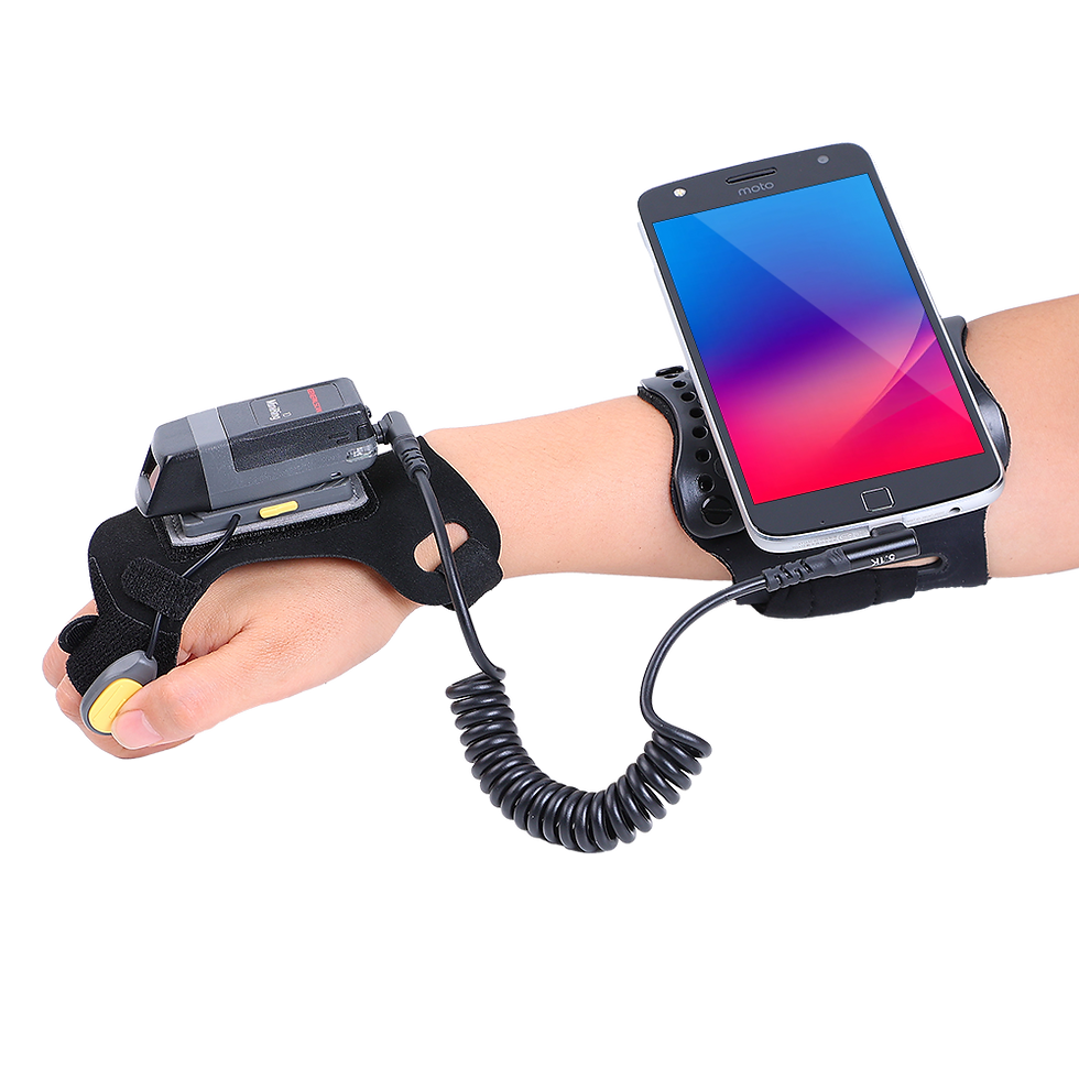 Thumbnail: WT1120 Armband Glove Barcode Scanner