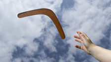 Backfires, boomerangs and rebounds