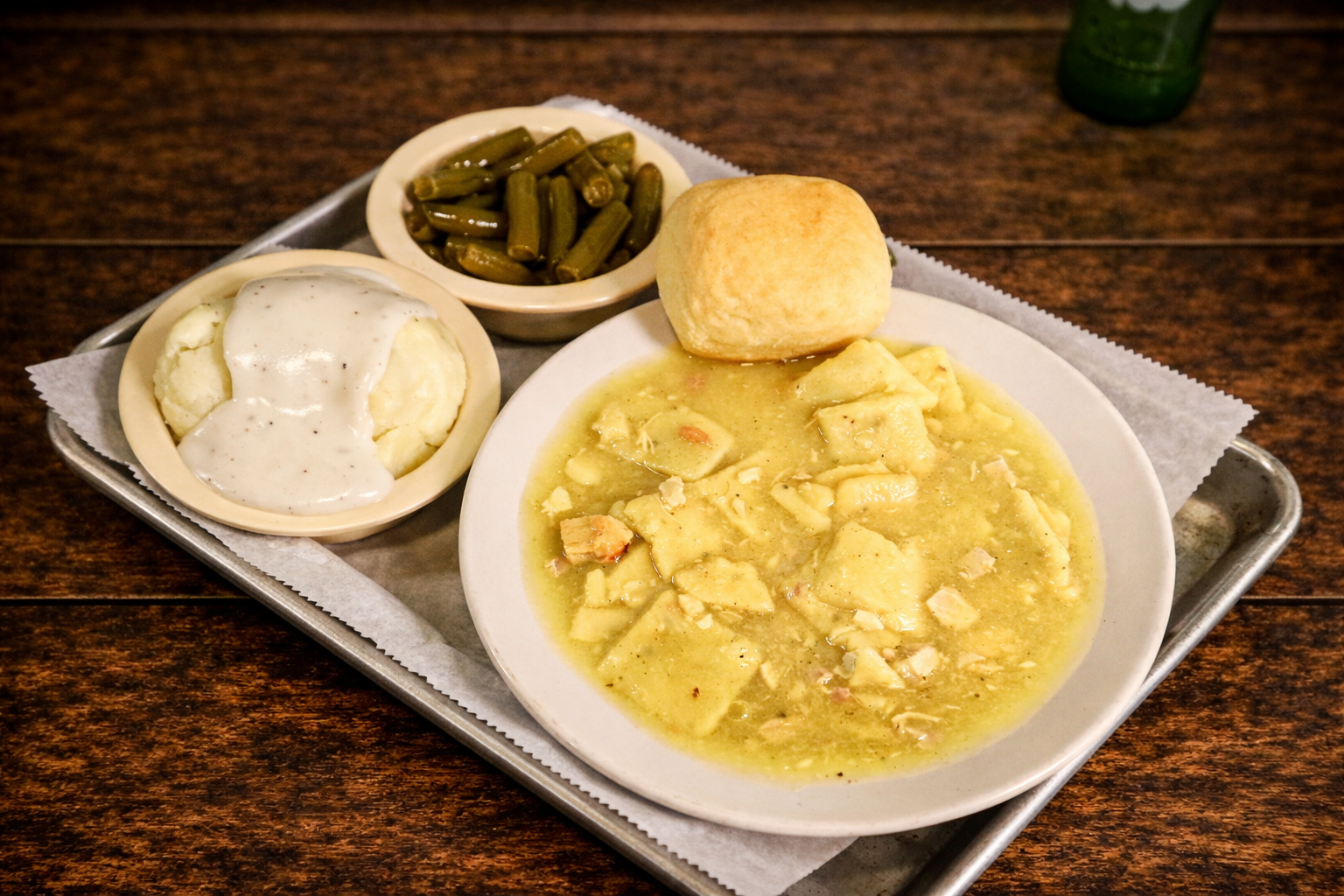 Arranged Food and Objects