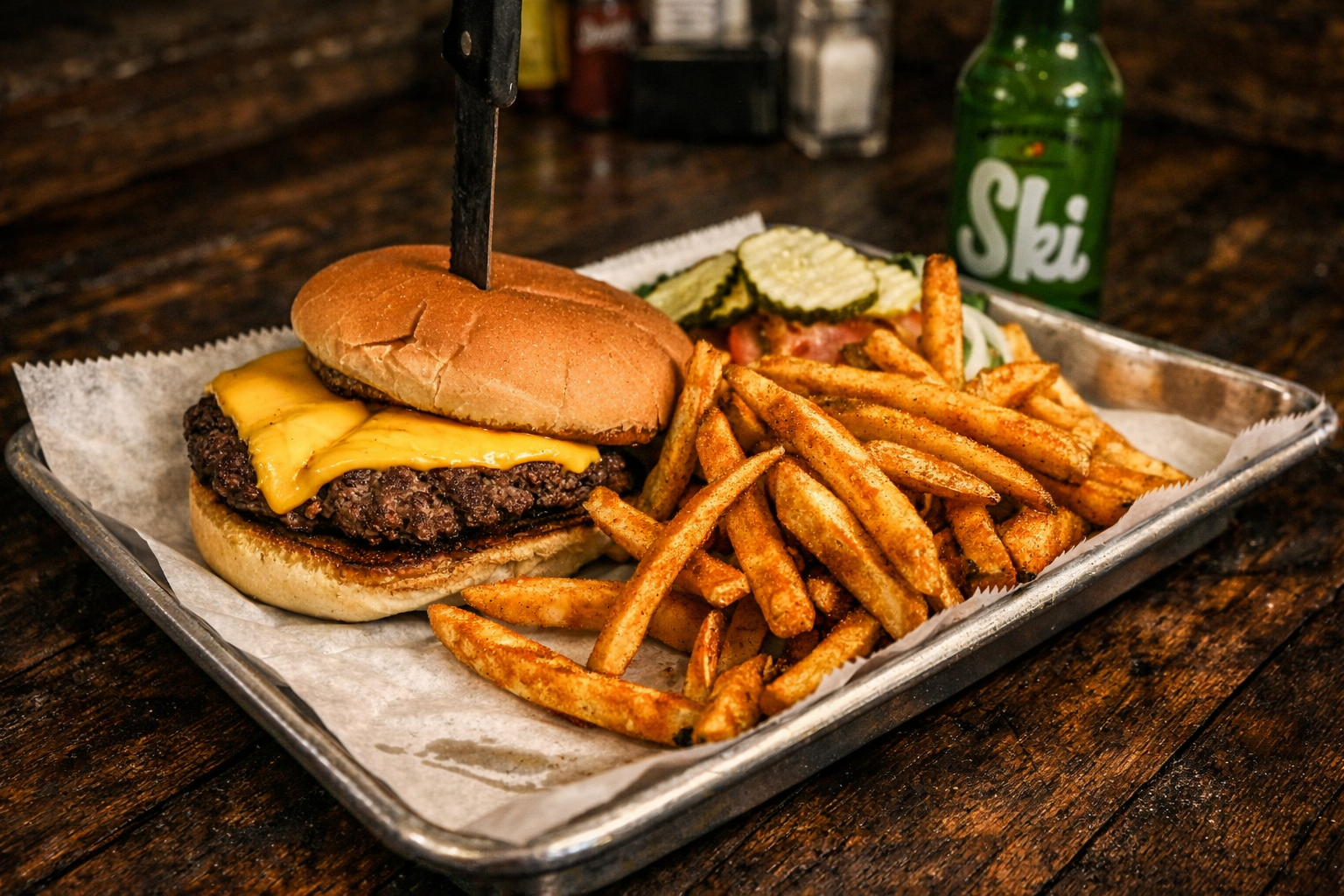 Arranged Food and Objects