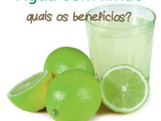 Os benefícios da água com limão