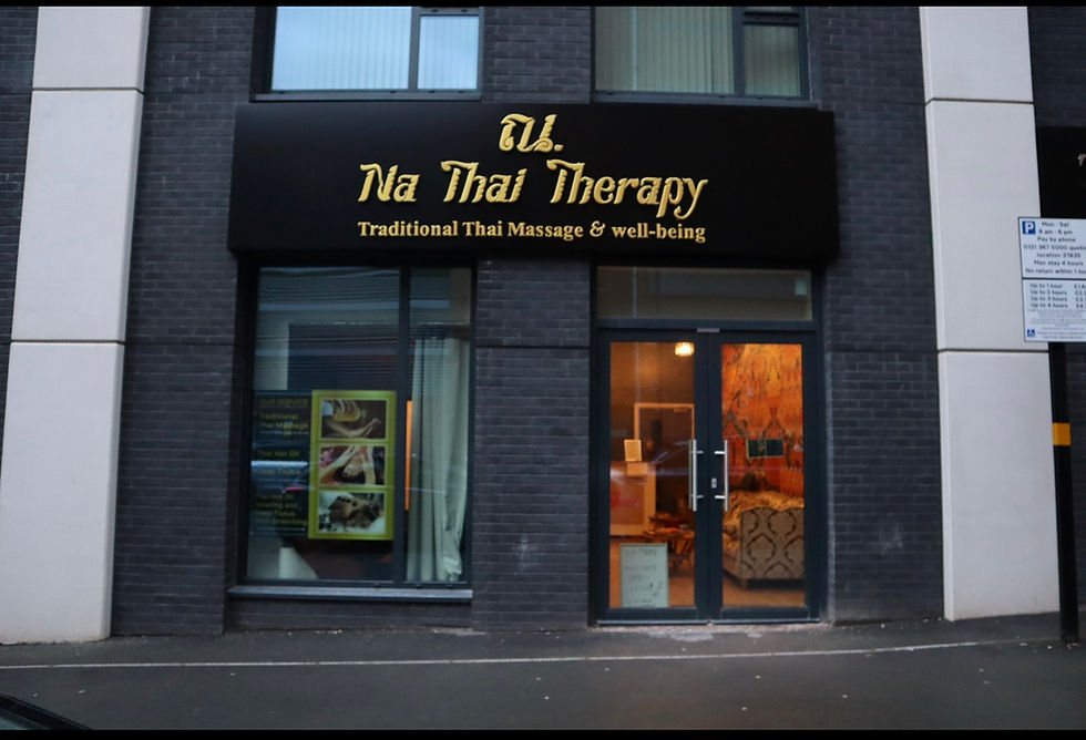Thai Massage In Birmingham City Centre