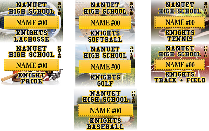 Varsity Sports Lawn Signs (Spring 2018)