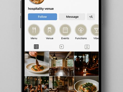 Best Practices for Instagram Highlight Covers & Story Archives for your restaurant