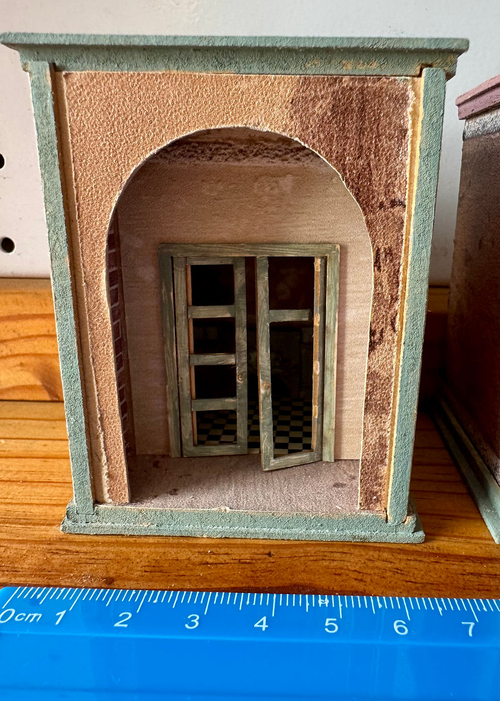 Thumbnail: Set of 3 wooden houses