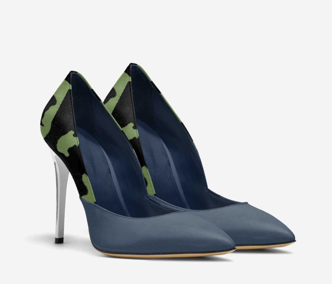 DOVELY Camo Pumps - PREORDER