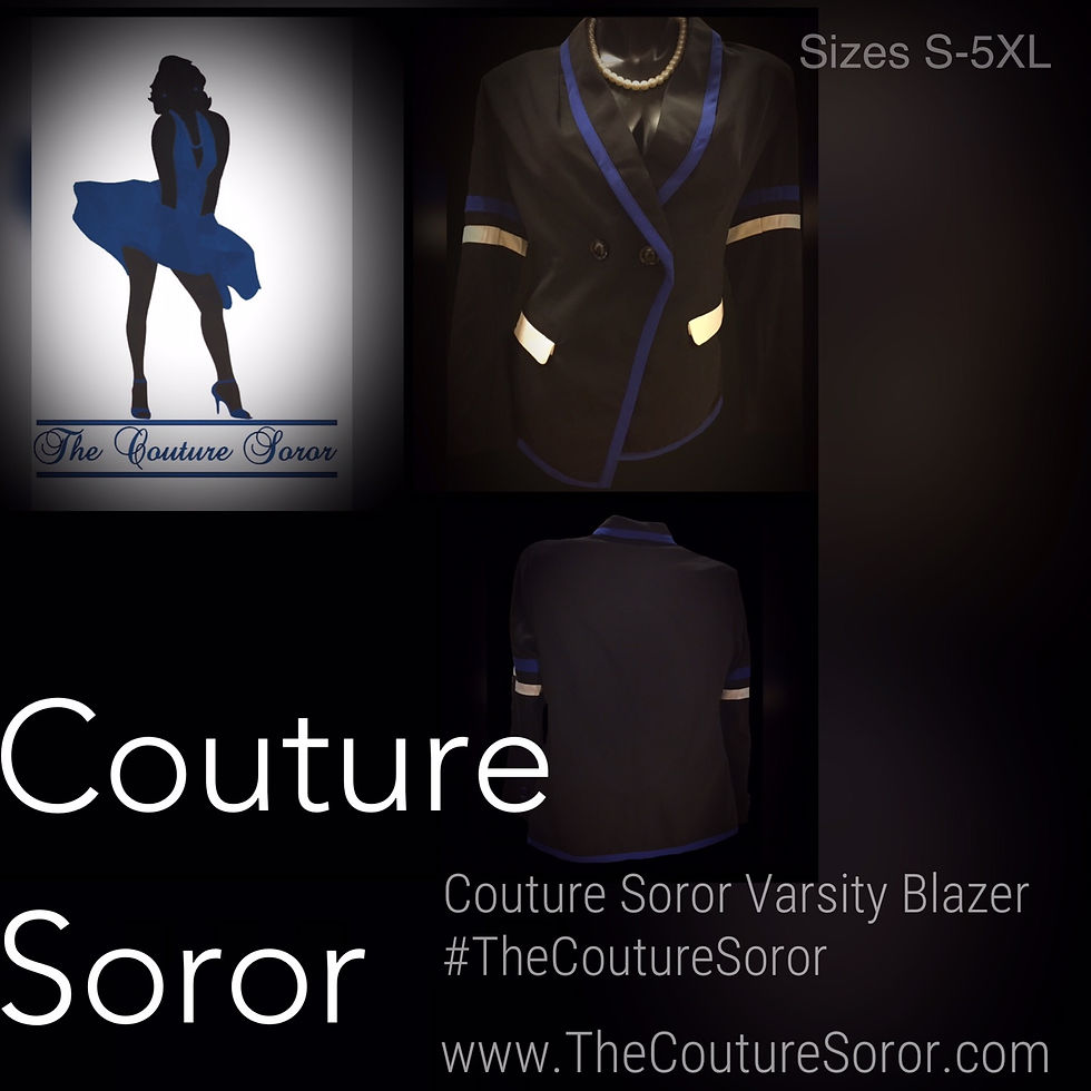 Thumbnail: Couture Soror Varsity ZETA Blazer