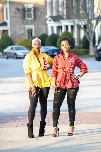 Peplum Line Jacket - ΔΣΘ gold | thecouturesoror