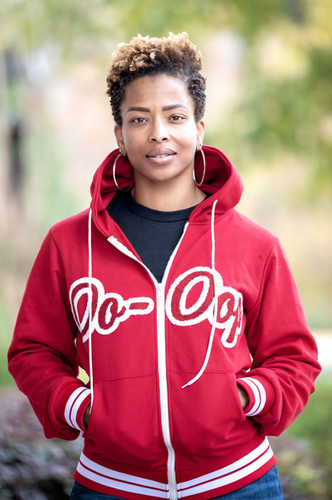 OO-OOP Chenille Zip Hoodie | thecouturesoror