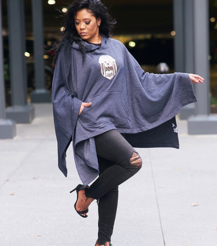 コート hello Lupo poncho, orzo 4-5y HELLO LUPO N Poncho - Chestnut