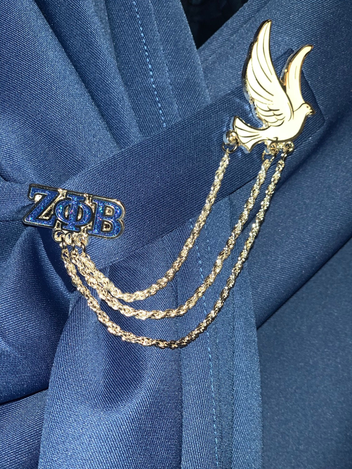 Zeta Dove Double Pin 