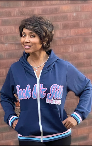 JJ Chenille Zip Hoodie preorder | thecouturesoror